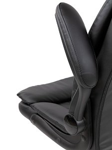 Офисное кресло CHAIRMAN 533, экокожа, черный